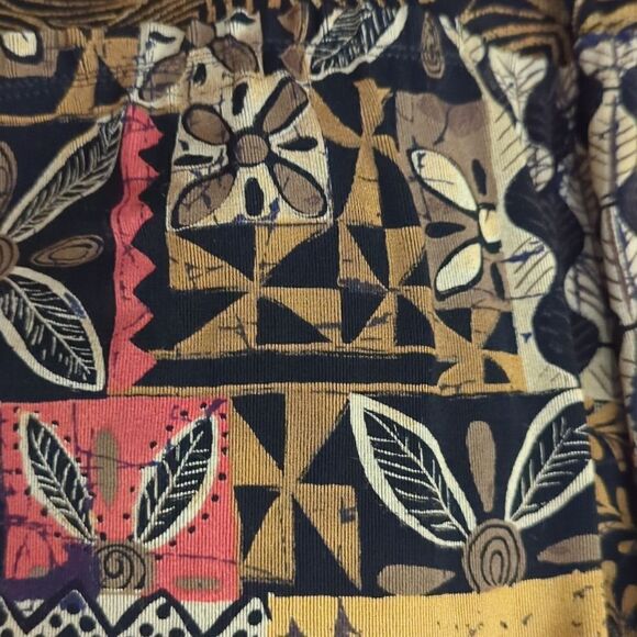 Vintage Softwear by Mark Singer abstract boho print skirt - Picture 7 of 9